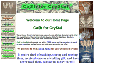 Desktop Screenshot of cashforcrystal.com